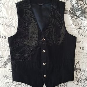 Fox dress vest